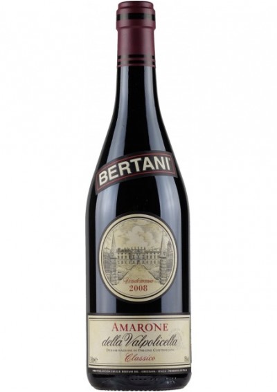Bertani Amarone Classico 2008  5 Grappoli Bibenda, 3 Bicchieri Gambero Rosso